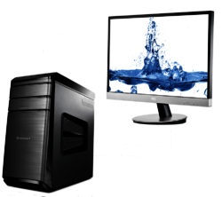 Lenovo IdeaCentre 700 Desktop PC & Monitor Bundle